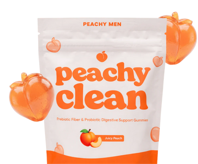 Peachy Clean™ Sugar-Free Pre+Probiotic Fiber Gummies